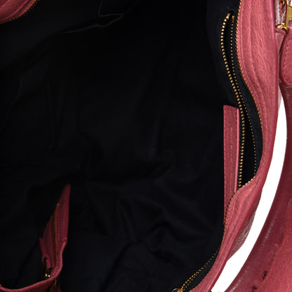 Balenciaga Agneau Giant 12 Gold Hardware City Rose Bombon Raspberry 4 of 13