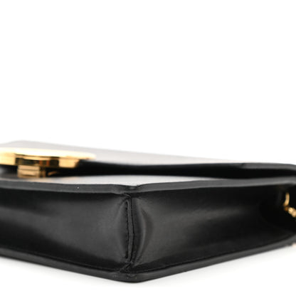 Fendi Vitello Liberty Lucido F is Fendi Medium Envelope Wallet on Chain Black 10 of 10
