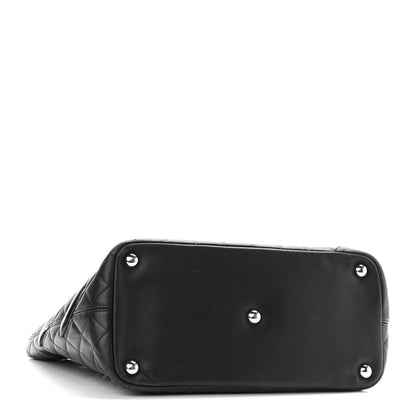 Chanel Calfskin Quilted Large Cambon Tote Black 4 of 10