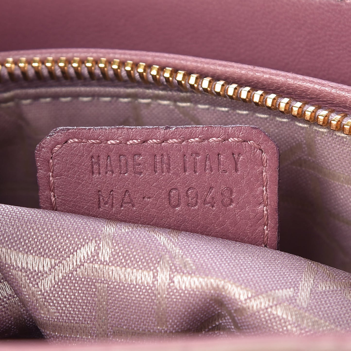 Suede Cannage Medium Lady Dior Pink