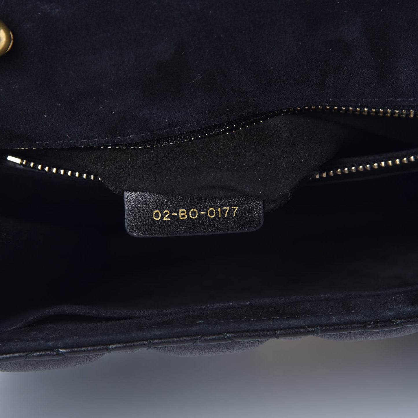 Lambskin Cannage Large Dioraddict Flap Bag Black