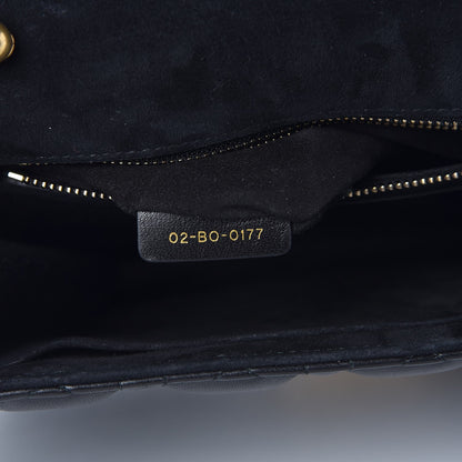 Christian Dior Lambskin Cannage Large Dioraddict Flap Bag Black 6 of 8
