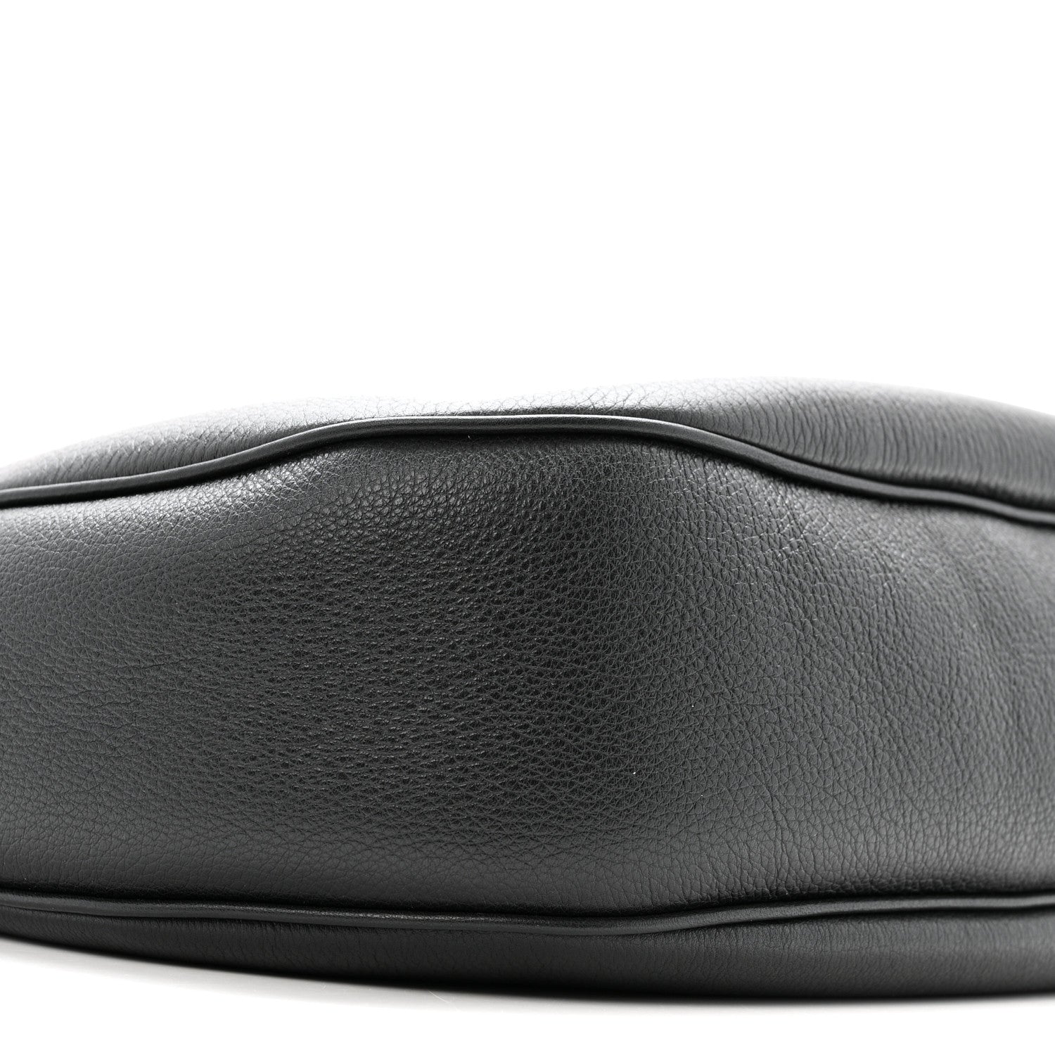 Celine Supple Calfskin Medium Triomphe Heloise Shoulder Bag Black 8 of 11