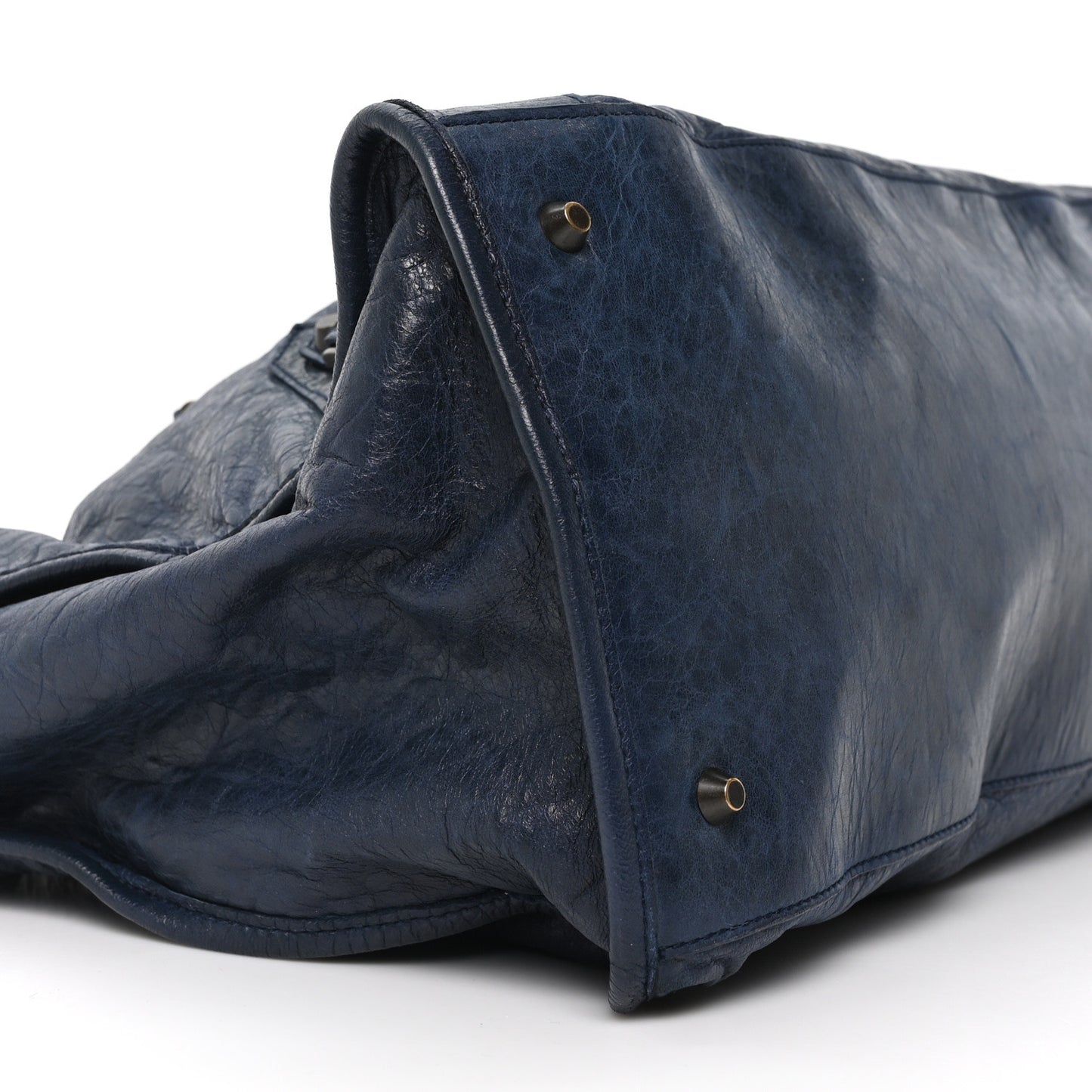 Agneau Classic Hardware Work Bleu Obscur