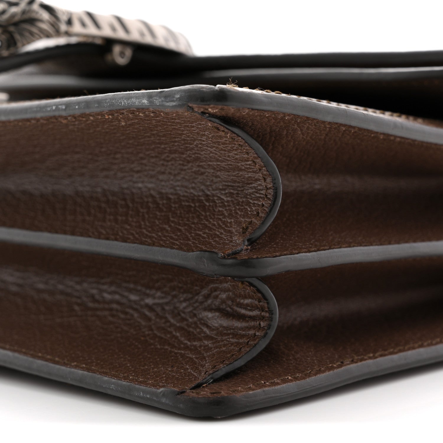 Gucci GG Supreme Monogram Textured Dollar Calfskin Top Handle