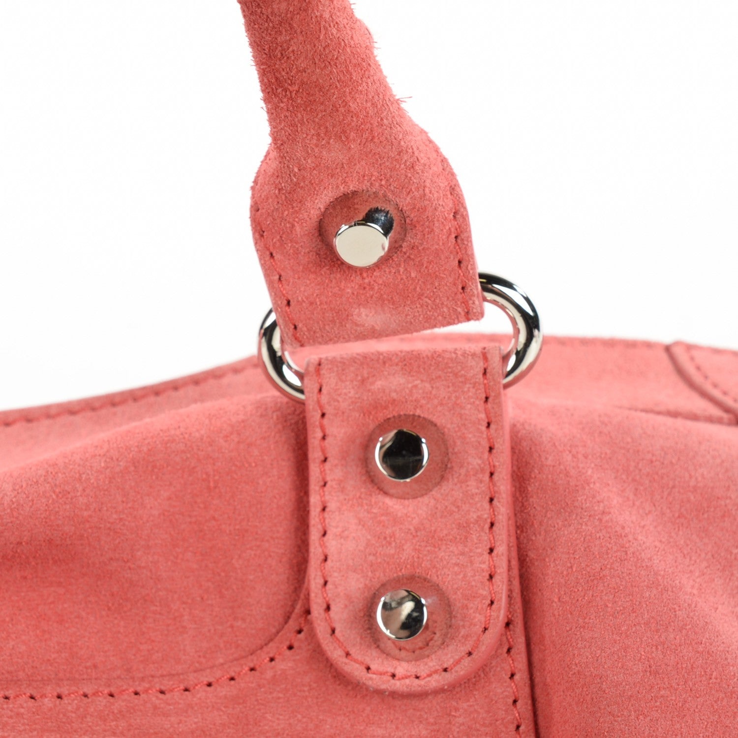 Balenciaga Baby Daim Suede City Rose Flamingo 11 of 12