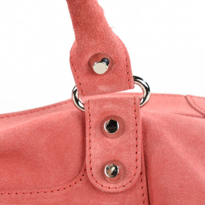 Balenciaga Baby Daim Suede City Rose Flamingo 11 of 12