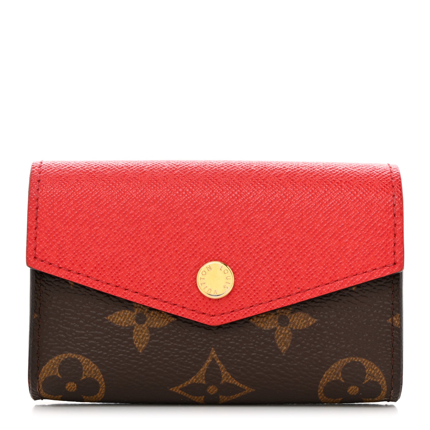 Louis Vuitton Monogram Sarah Multicartes Coquelicot 1 of 8