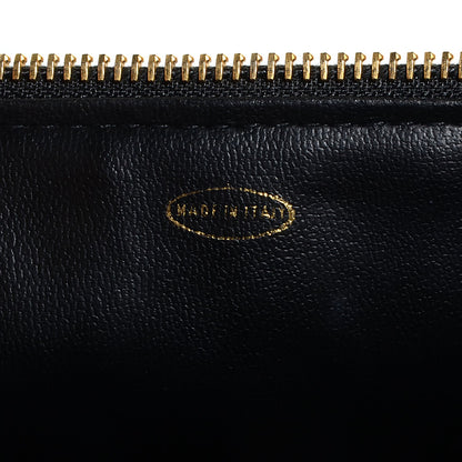 Chanel Lambskin Vanity Cosmetic Case Black 8 of 9