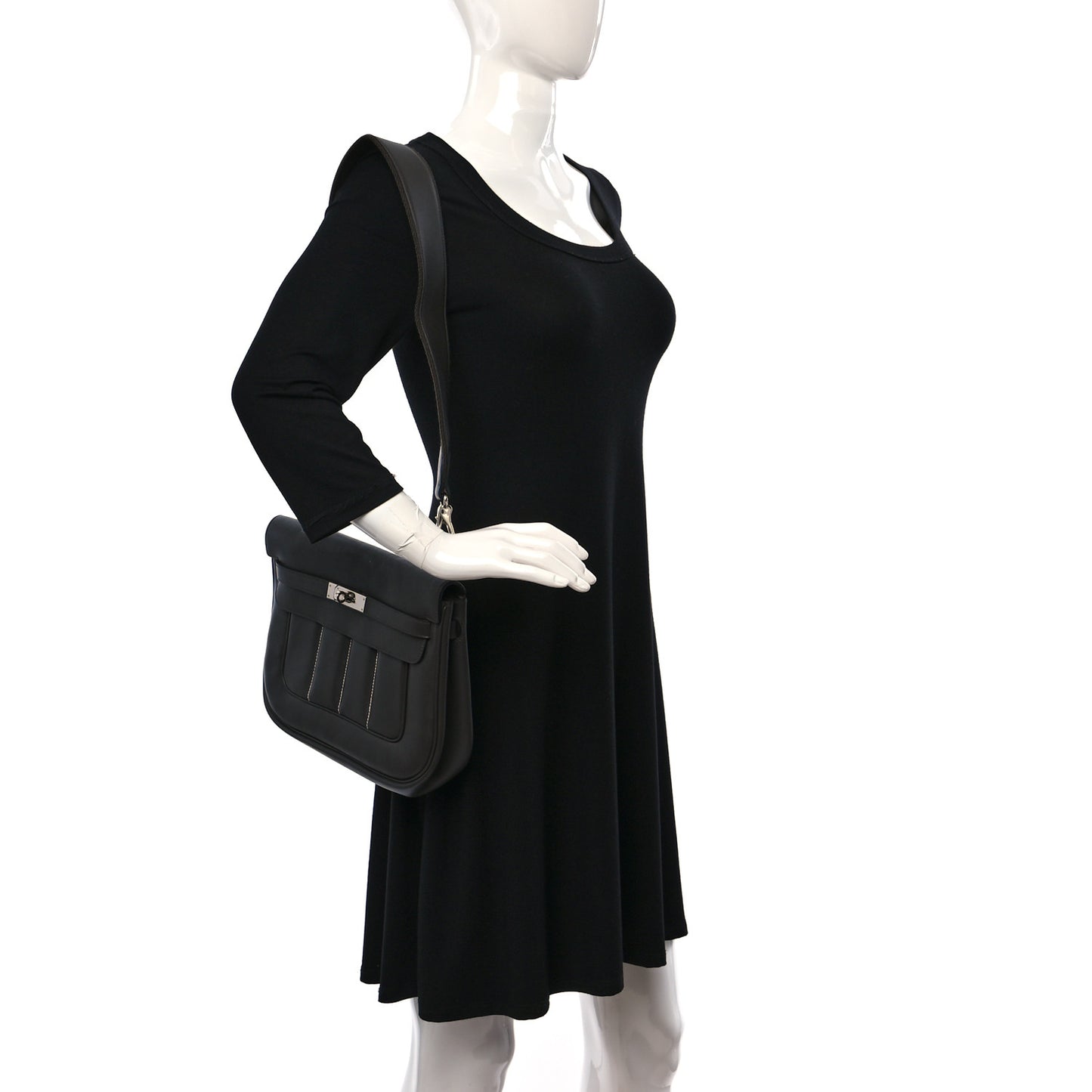 Veau Swift Sac Berline 28 Graphite Etoupe