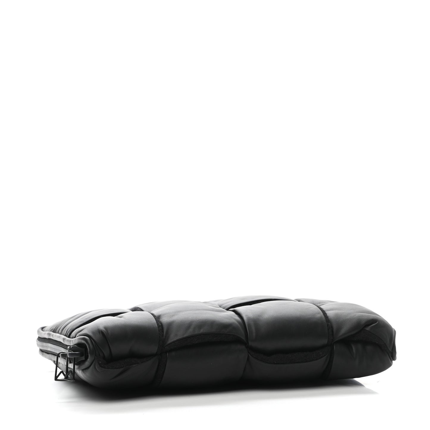 Calfskin Maxi Intrecciato Puffy Laptop Pouch Camping