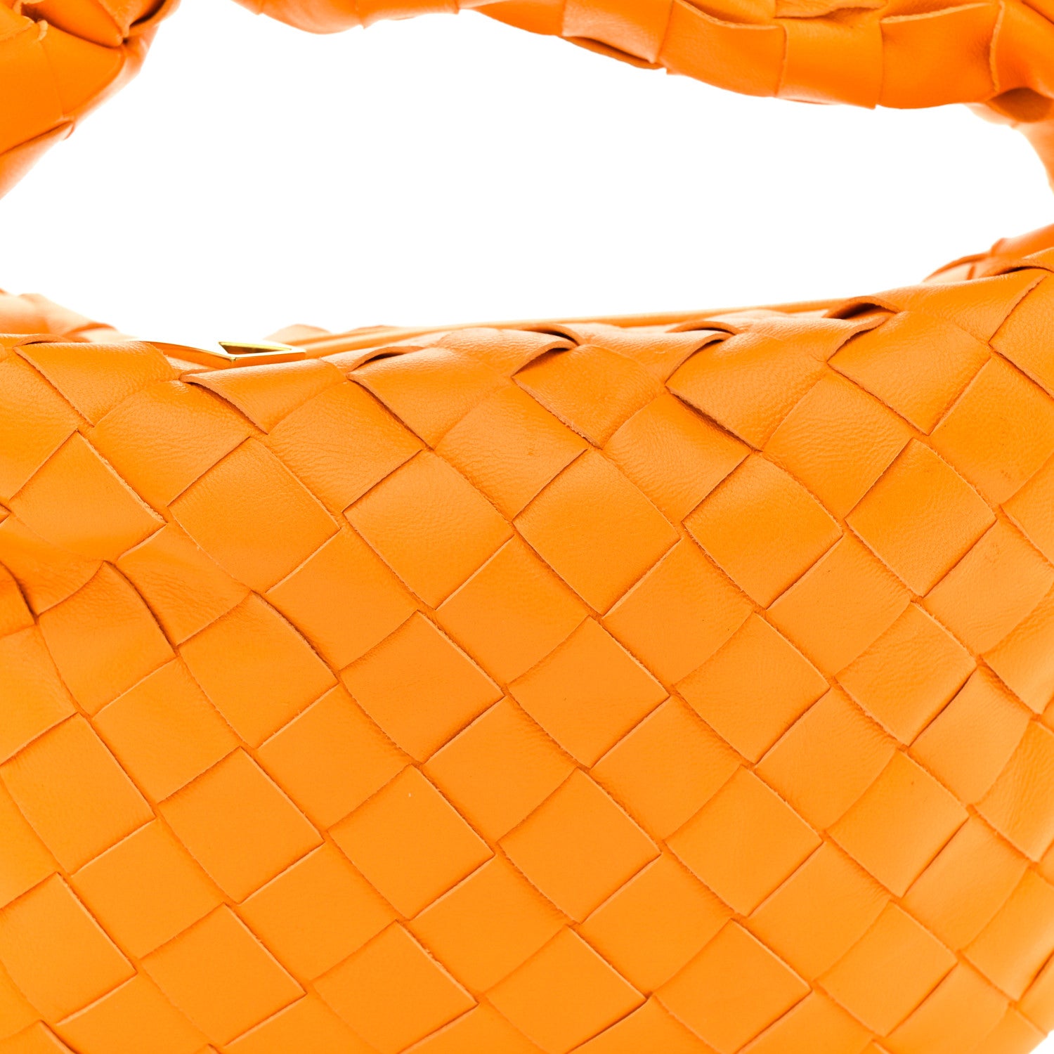 Bottega Veneta Nappa Intrecciato Mini Jodie Tangerine 7 of 9