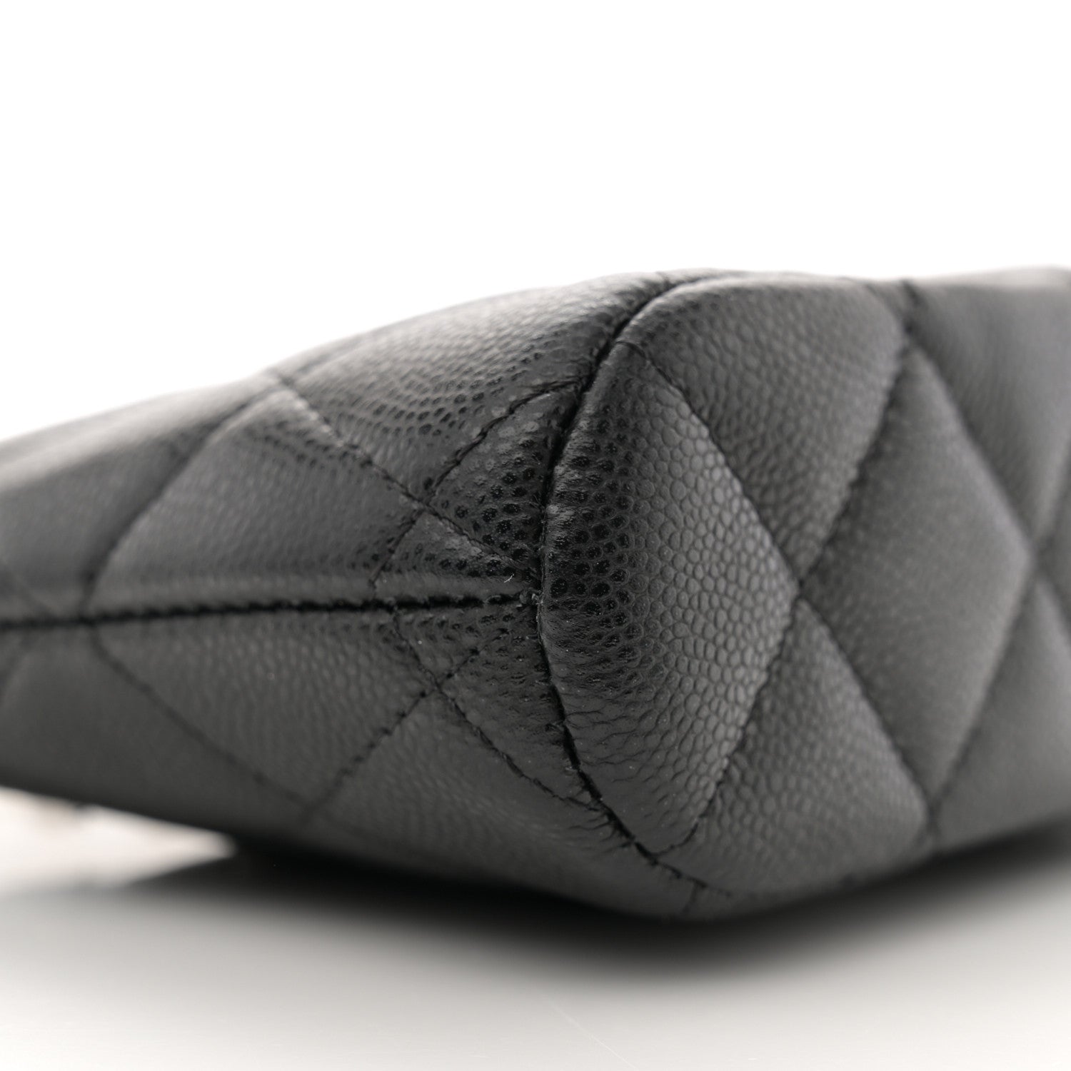 Chanel Caviar Quilted Classic Clutch with Chain Black 9 of 12