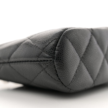 Chanel Caviar Quilted Classic Clutch with Chain Black 9 of 12