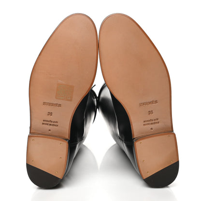 Hermes Box Kelly Jumping Boots 36 Black 5 of 8