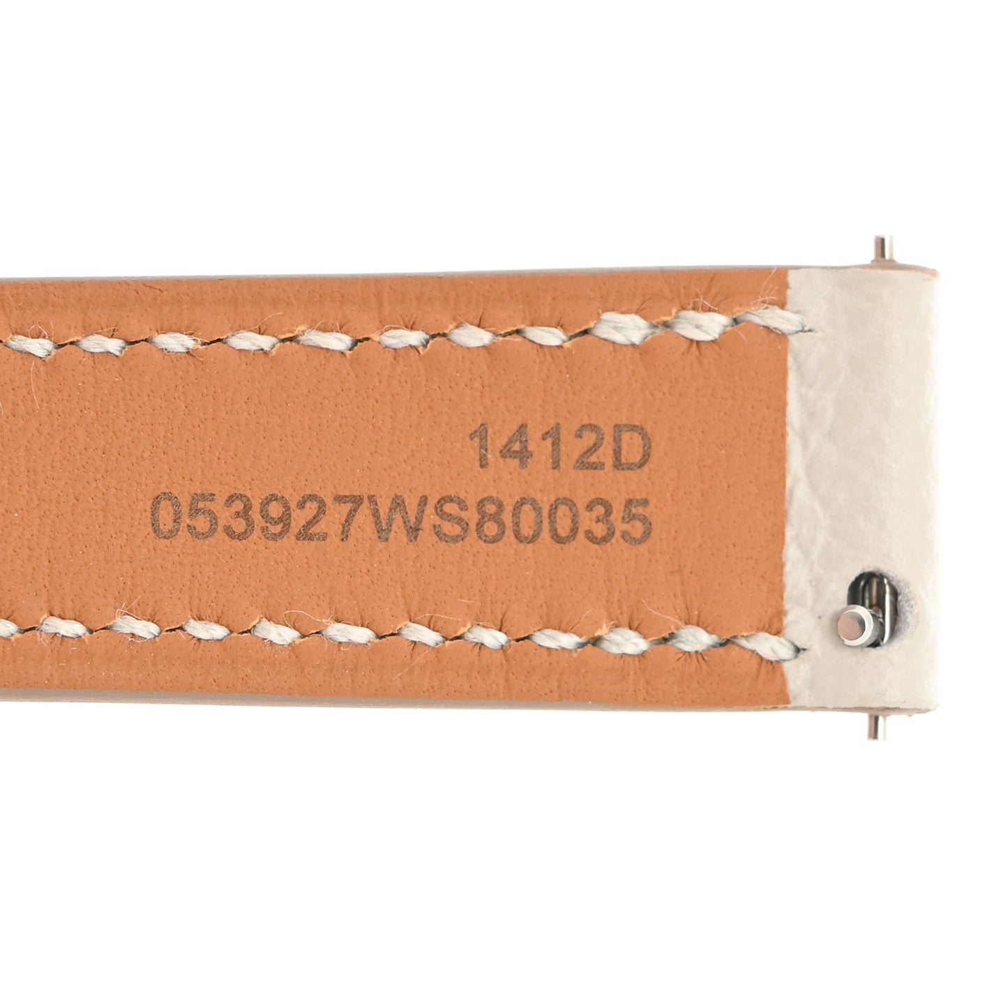 Heure H Hour Watch Strap Gris Perle