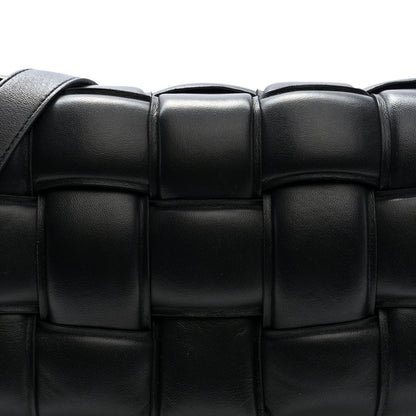 Bottega Veneta Nappa Maxi Intreccio Padded Cassette Crossbody Bag Black 7 of 9