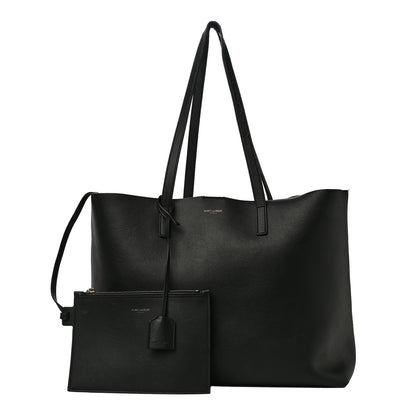 Saint Laurent Calfskin Large Shopping Tote Black 1 of 15