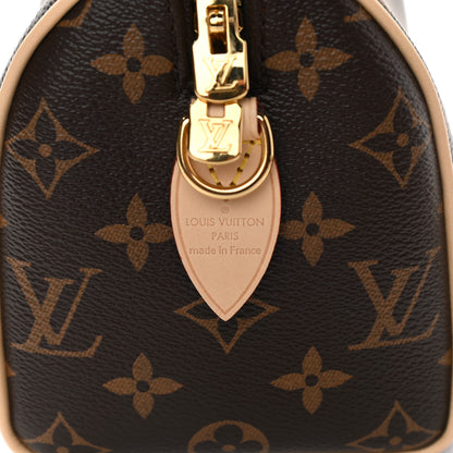 Louis Vuitton Monogram Speedy Bandouliere 20 Black 6 of 8