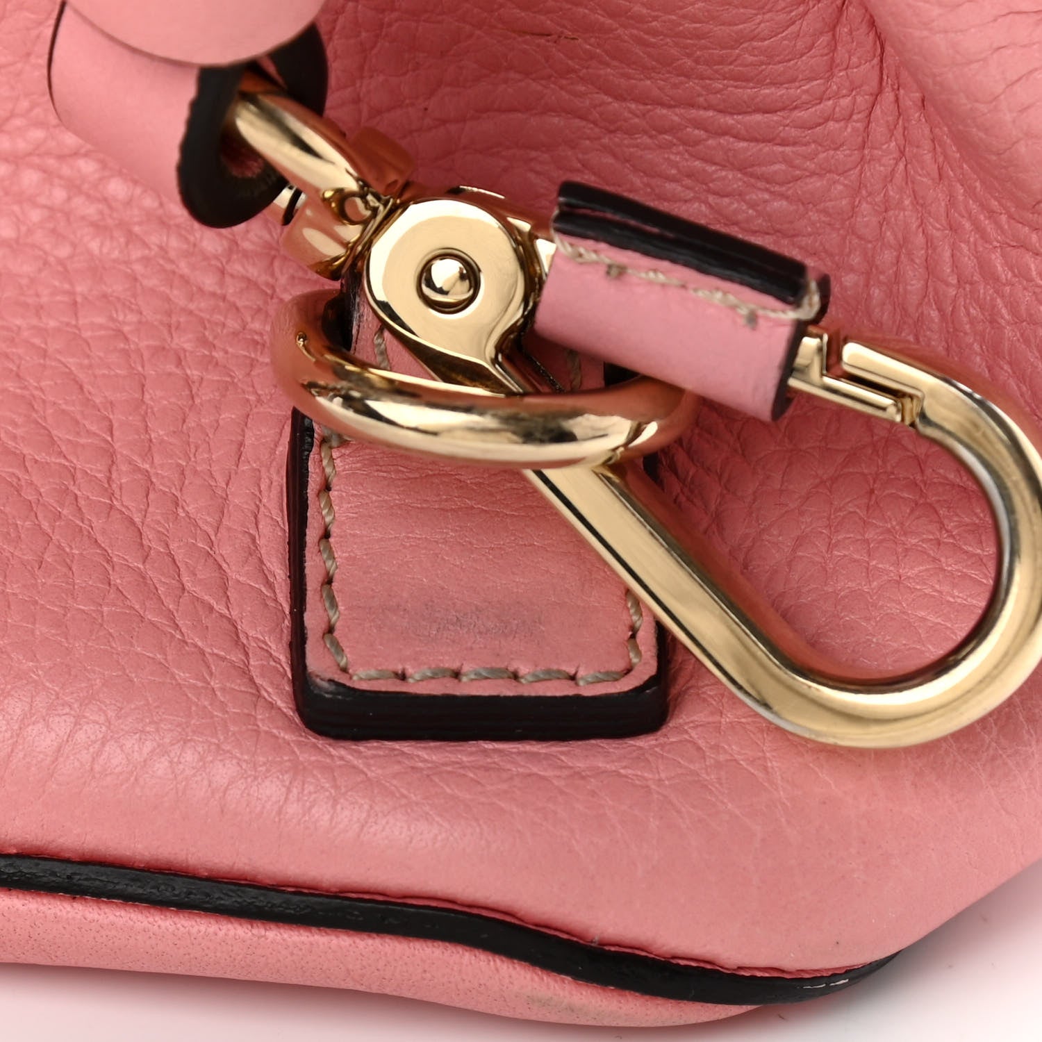 Chloe Suede Calfskin Mini Faye Backpack Ideal Blush 21 of 21