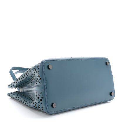 Alaia Calfskin Vienne Mina 25 Bag Bleu Ardoise 5 of 10