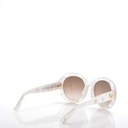 Gucci Acetate Round Sunglasses GG3829 F/S White 3 of 8