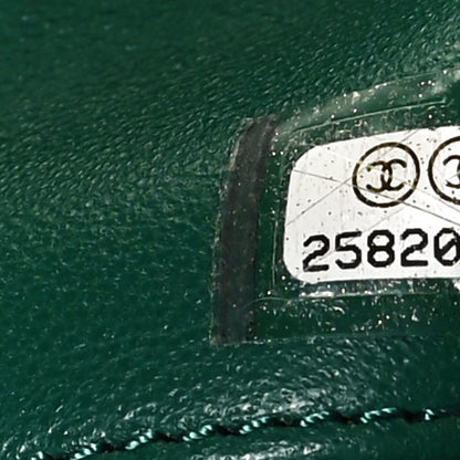 Chanel Caviar Quilted Medium Business Affinity Flap Green 7 of 13