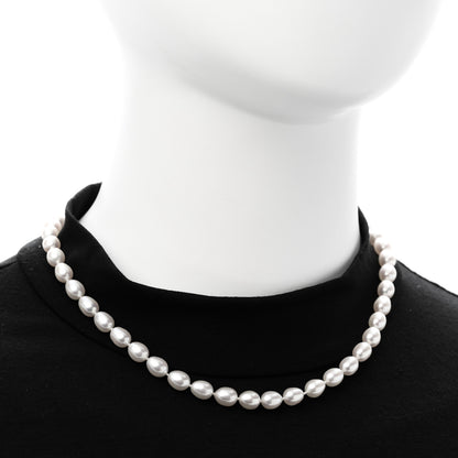Tiffany Sterling Silver Freshwater Cultured Pearl 6.5-7mm Strand Necklace 2 of 5