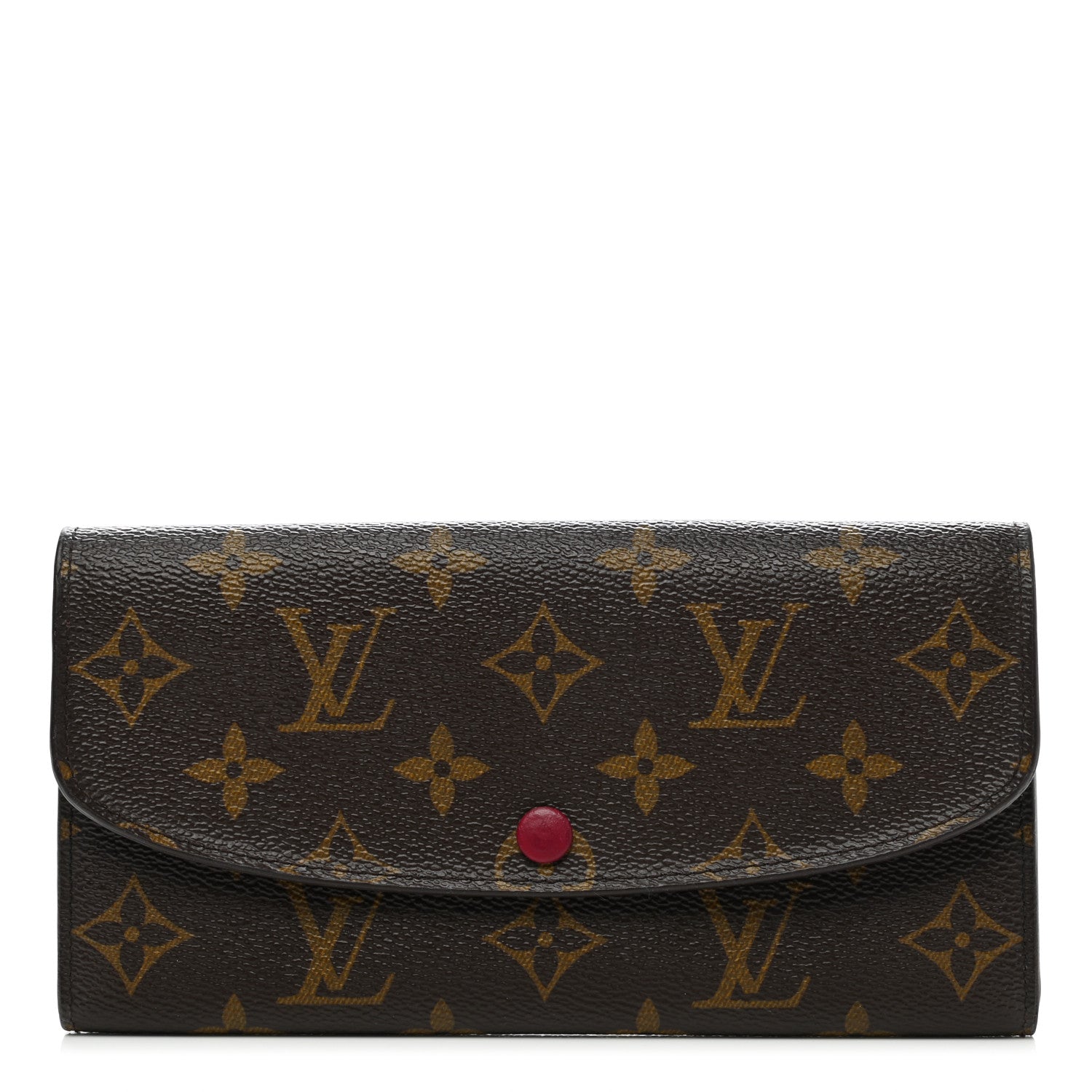 Louis Vuitton Monogram Emilie Wallet Fuchsia 1 of 9