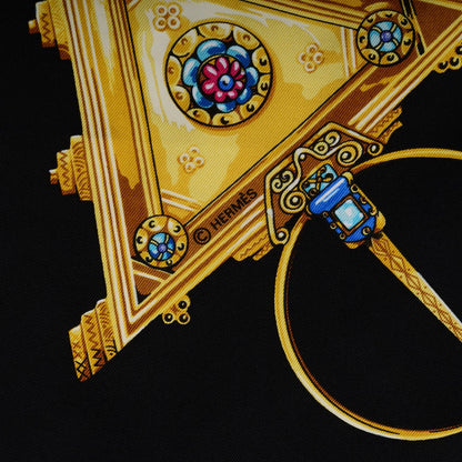 Hermes Silk Parures Des Sables Scarf 90 5 of 7