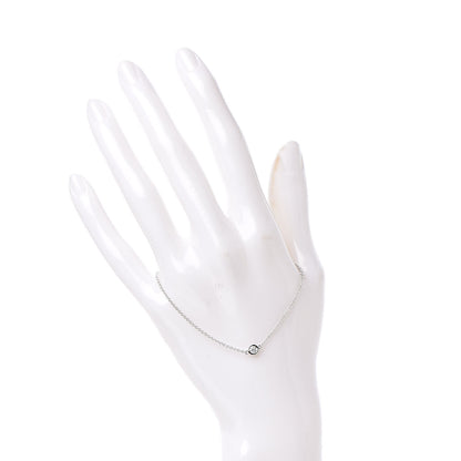 Tiffany Platinum Diamond .14ct Elsa Peretti Diamonds by the Yard Bracelet 2 of 6