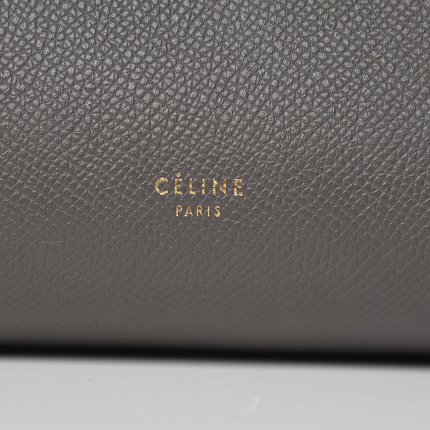 Celine Grained Calfskin Micro Belt Bag Grey 8 of 10