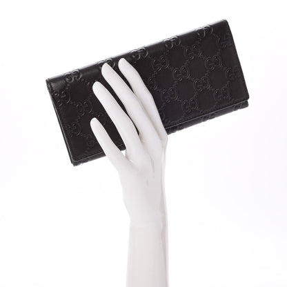 Gucci Guccissima Continental Wallet Dark Brown 2 of 9