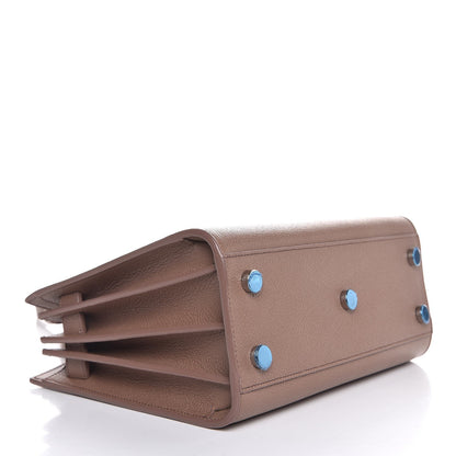 Saint Laurent Grained Calfskin Nano Sac De Jour Taupe 5 of 9