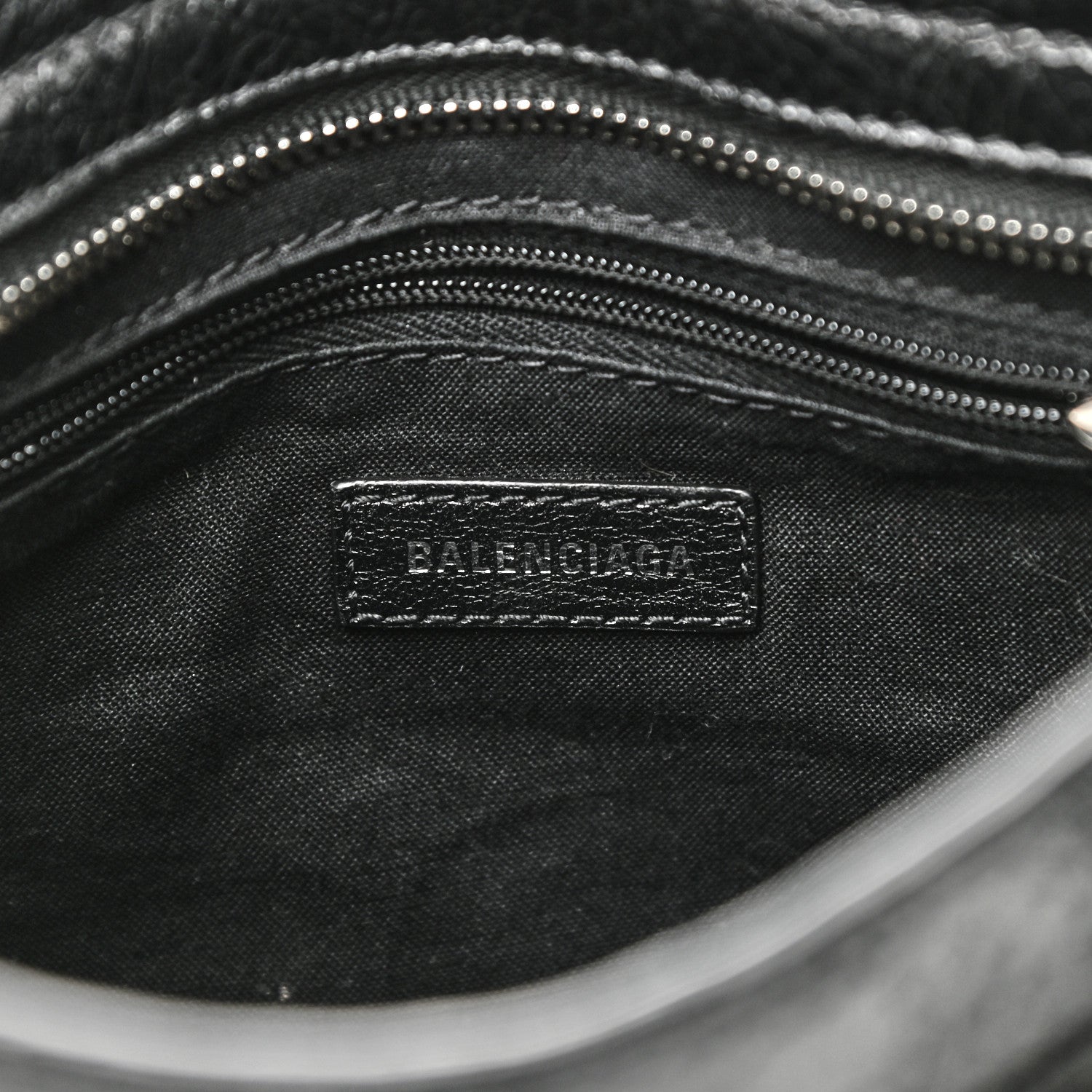 Balenciaga Agneau Giant 12 Silver Hardware Mini City Black 6 of 11