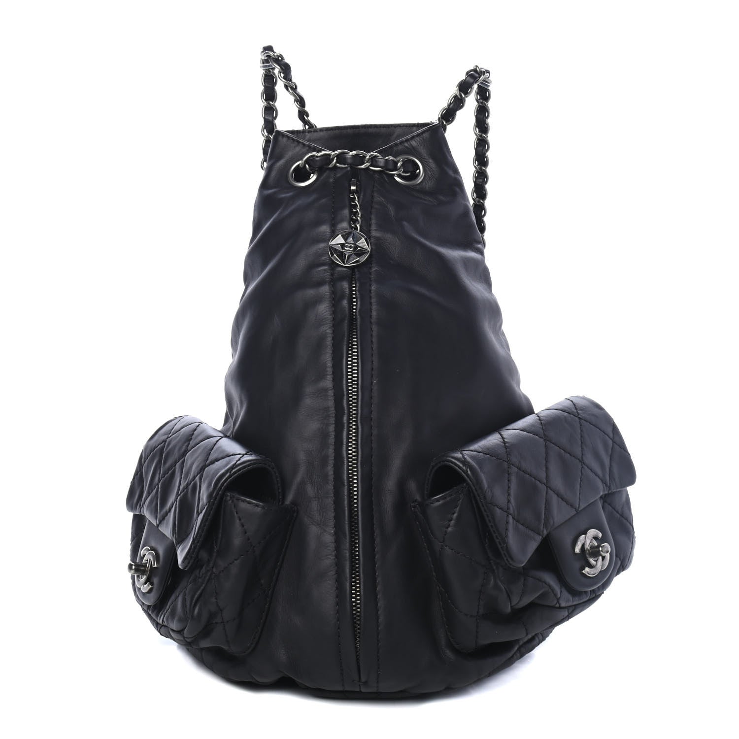 Chanel Calfskin Large Backpack Is Back Black 1 of 4