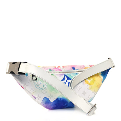 Louis Vuitton Monogram Watercolor Discovery Bumbag Multicolor 3 of 12