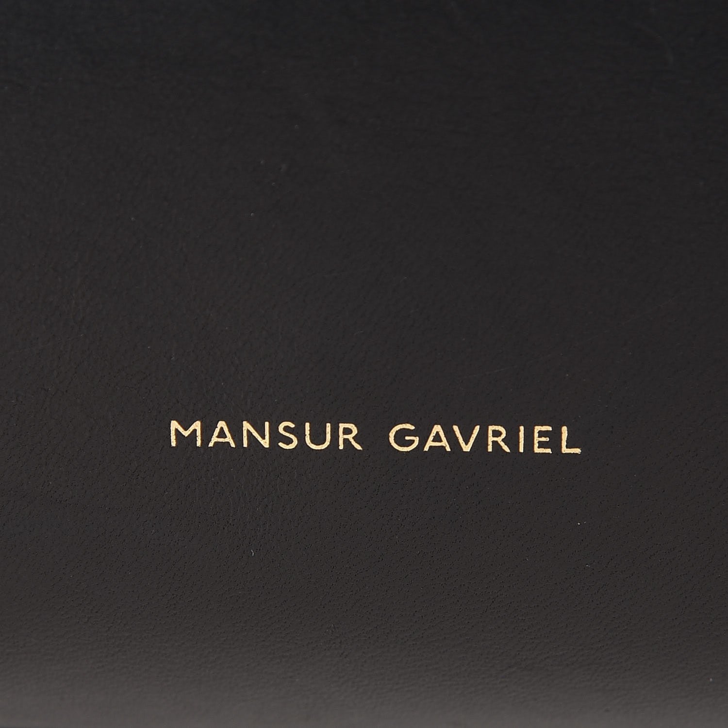 Mansur Gavriel Calfskin Bucket Bag Black Flamma 8 of 13