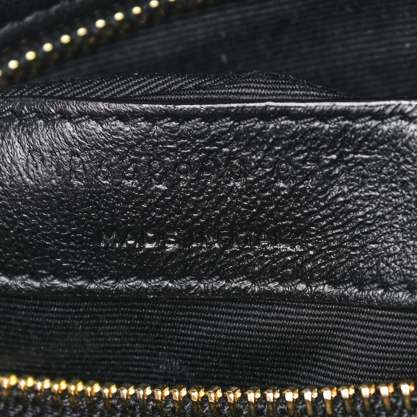Lambskin Quilted Victoire Camera Bag Black