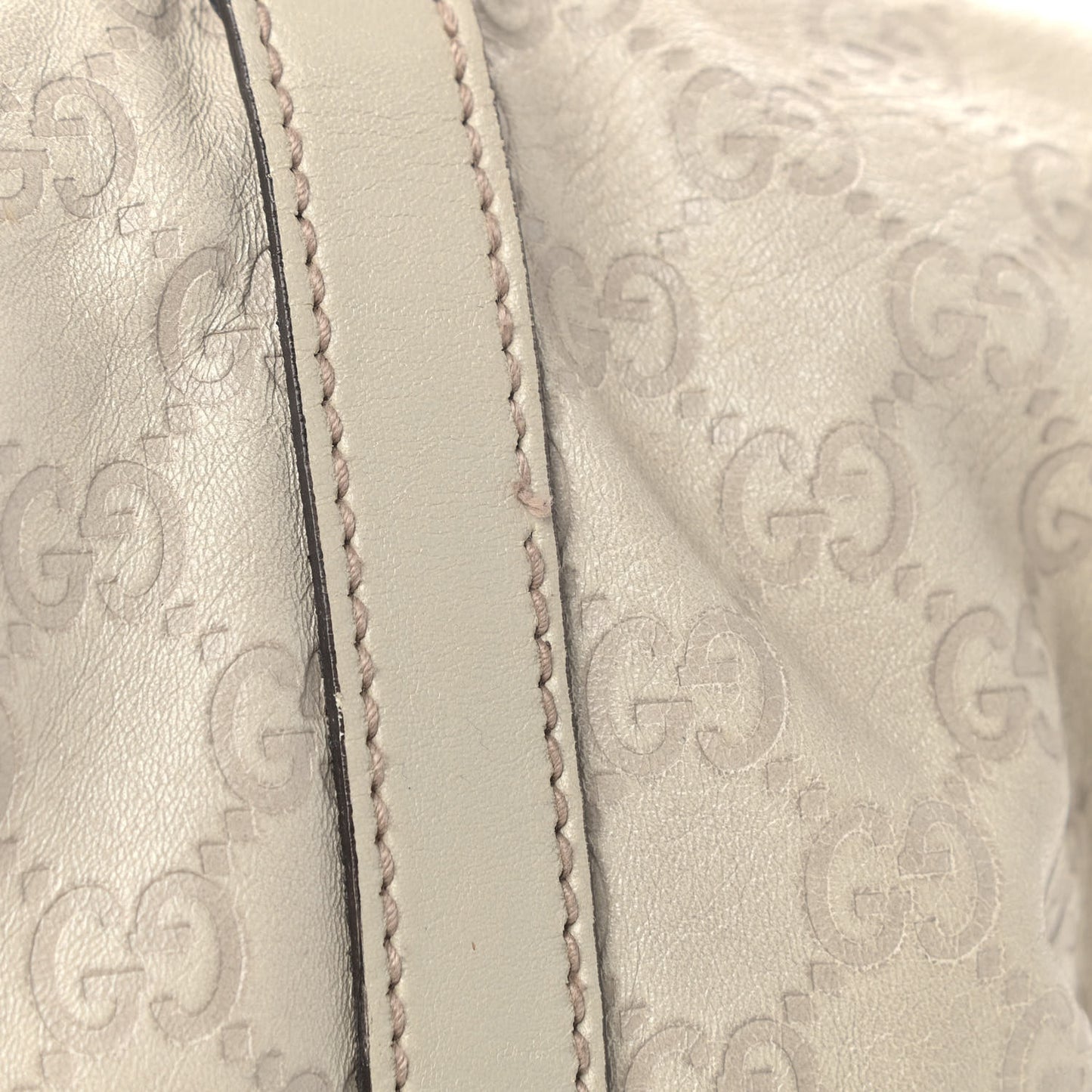 Guccissima Medium Joy Boston Off White