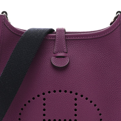 Hermes Taurillon Maurice Amazone Evelyne TPM Anemone Blue Indigo 8 of 11