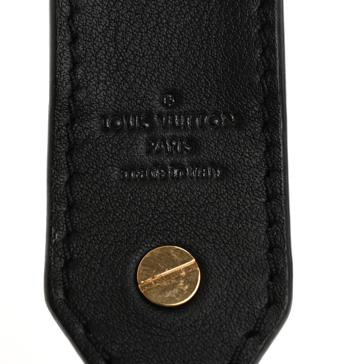 Louis Vuitton Monogram Bandouliere Shoulder Strap XL Black 4 of 7