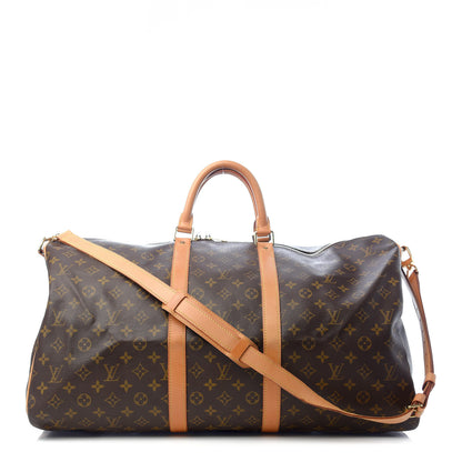 Louis Vuitton Monogram Keepall Bandouliere 55 1 of 7