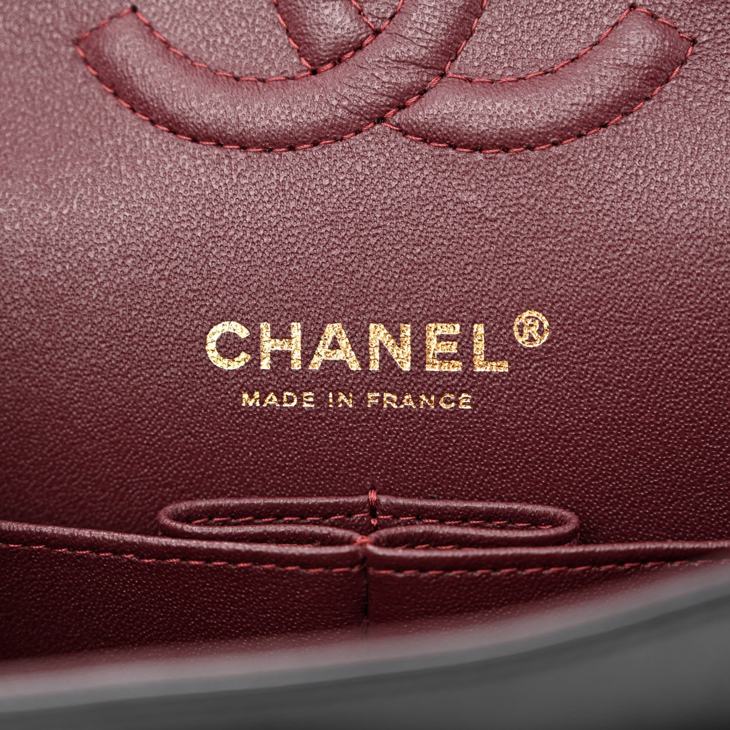 Chanel Lambskin Quilted Medium Double Flap Black 6 of 12