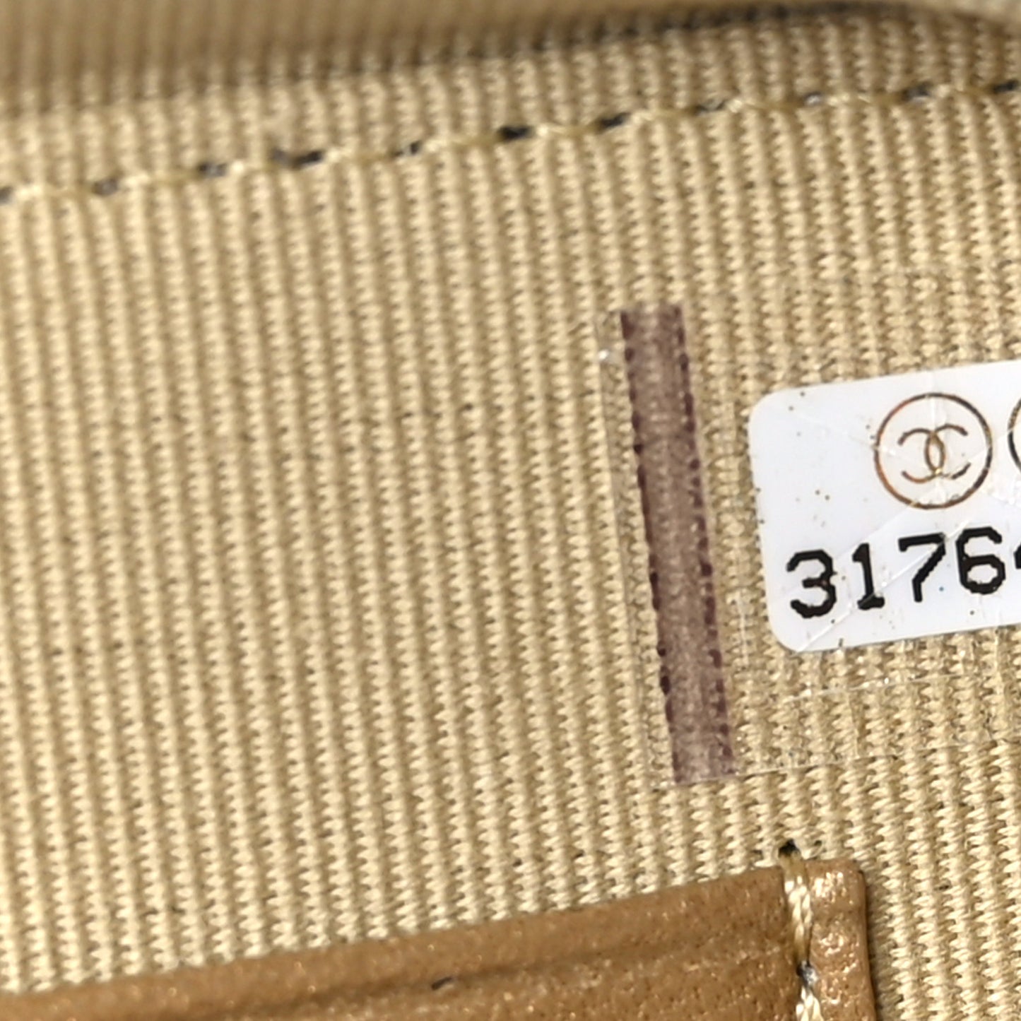 Lambskin Quilted CC Pearl Crush Camera Case Black