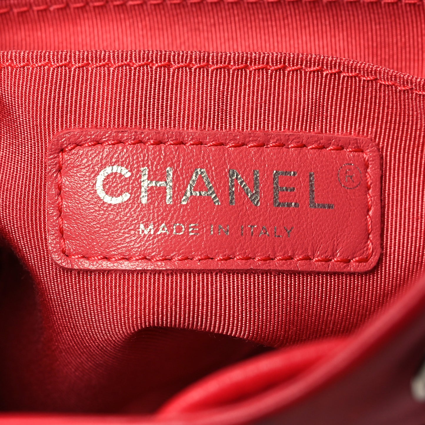 Lambskin Quilted Small Urban Spirit Backpack Red