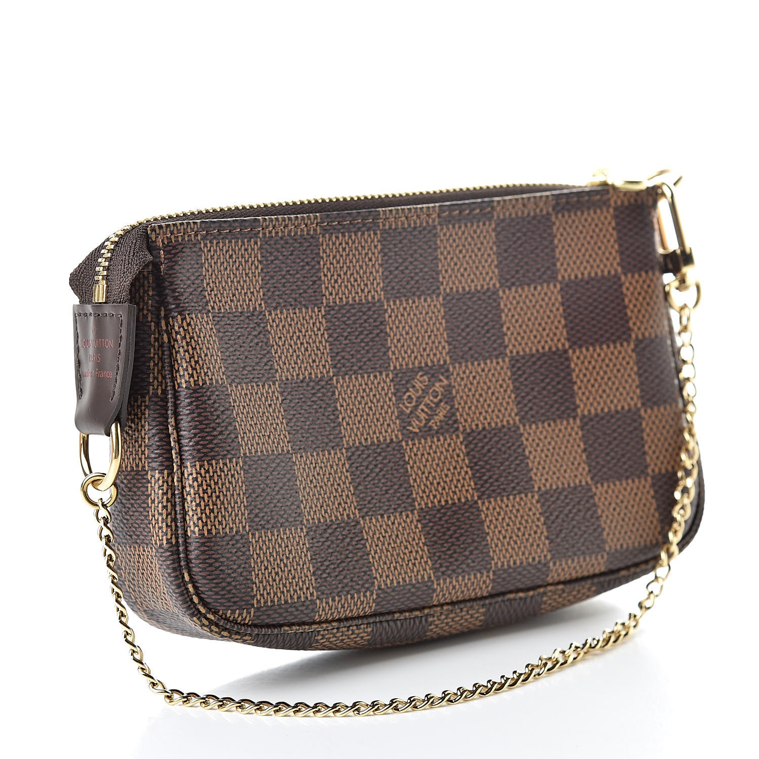 Louis Vuitton Damier Ebene Mini Pochette Accessories 3 of 8