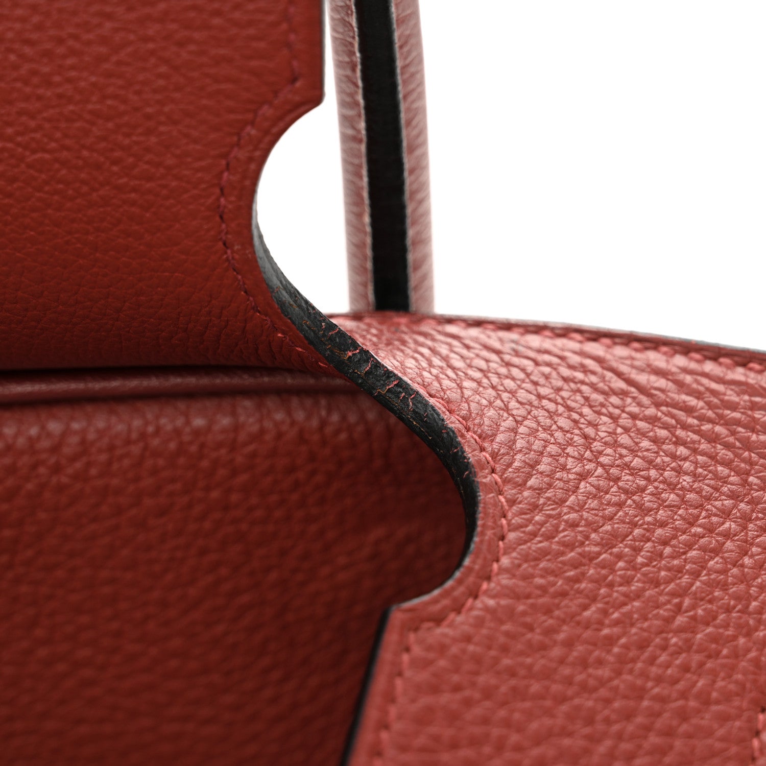 Hermes Taurillon Clemence JPG Birkin 42 Rouge H 17 of 24