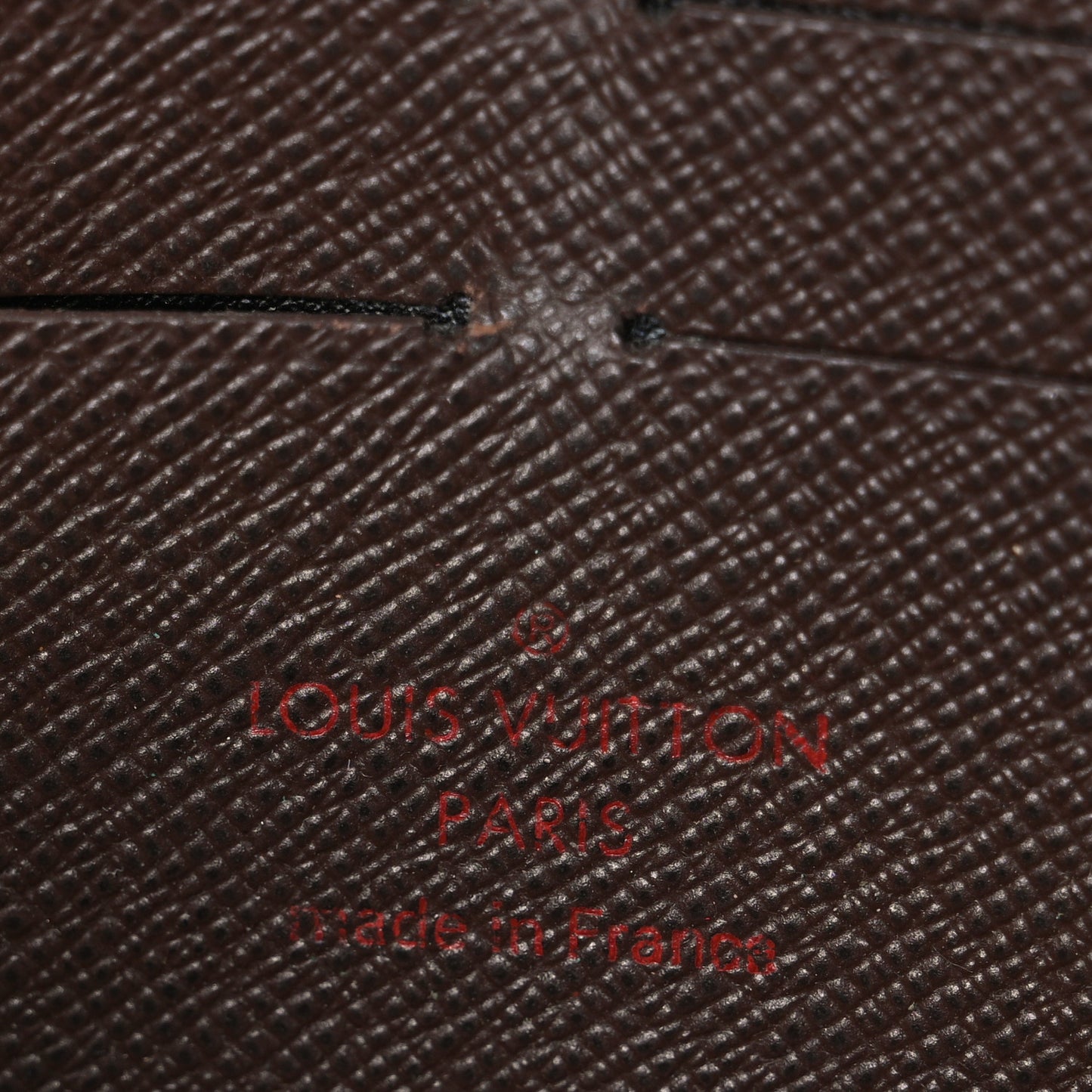 Damier Ebene Zippy Wallet