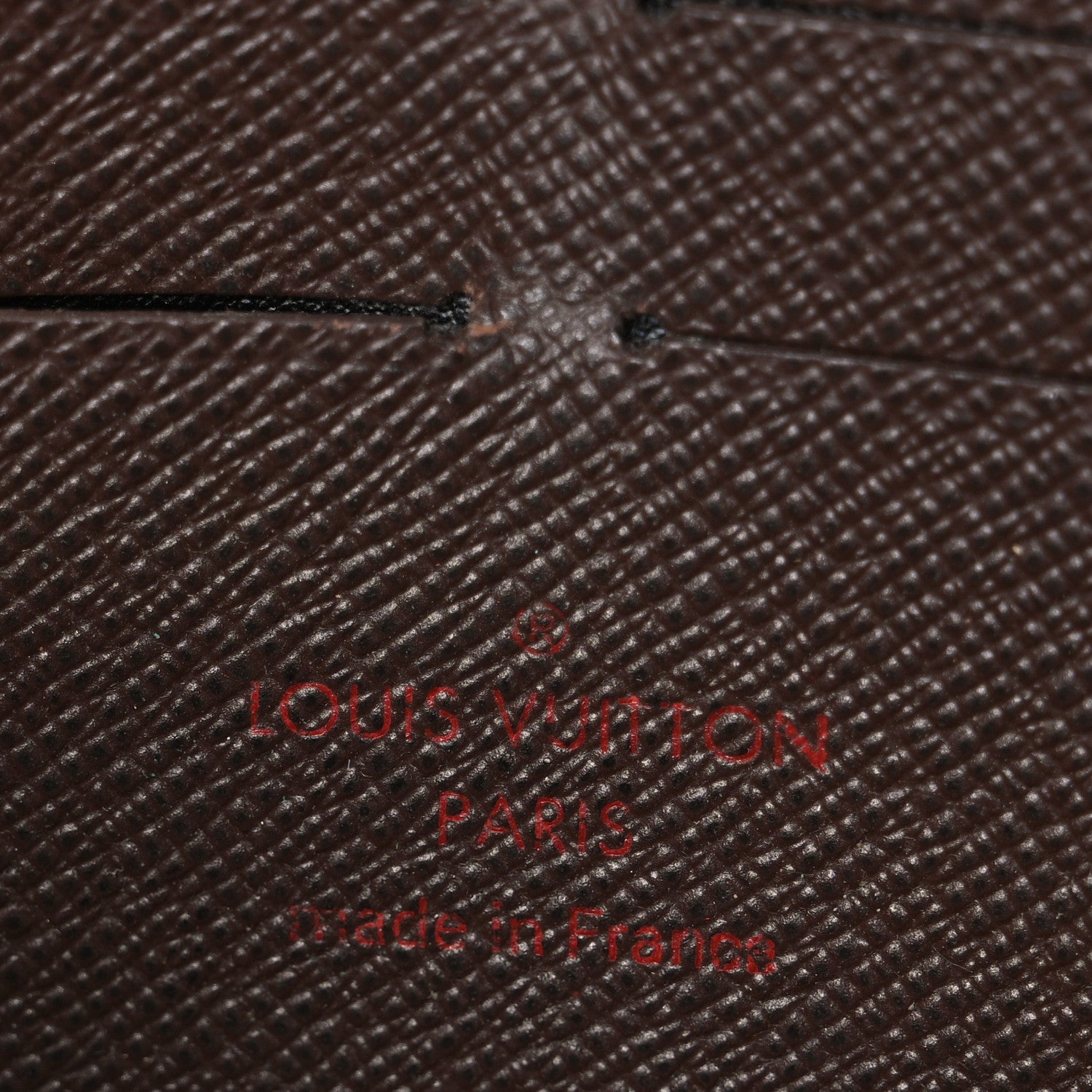 Louis Vuitton Damier Ebene Zippy Wallet 6 of 7